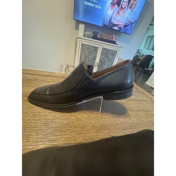 Bruno Magli Nola BM600540 Mens 13 Black Leather Loafers & Slip Ons Casual Shoes
